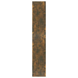NNEVL Book Cabinet/Room Divider Smoked Oak 80x30x166 cm Engineered Wood