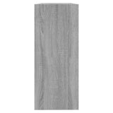 NNEVL Book Cabinet/Room Divider Grey Sonoma 100x30x72 cm