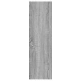 NNEVL Book Cabinet/Room Divider Grey Sonoma 100x30x103 cm