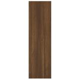 NNEVL Book Cabinet/Room Divider Brown Oak 100x30x103 cm