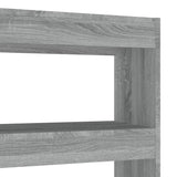 NNEVL Book Cabinet/Room Divider Grey Sonoma 100x30x135 cm