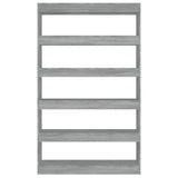NNEVL Book Cabinet/Room Divider Grey Sonoma 100x30x166 cm