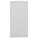 NNEVL Locker Cabinets 2 pcs Light Grey and Blue 90x45x92.5 cm Steel