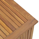 NNEVL Garden Box 114x50x58 cm Solid Wood Teak