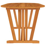 NNEVL Garden Table 160x85x75 cm Solid Wood Eucalyptus