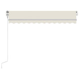 NNEVL Automatic Retractable Awning 300x250 cm Cream