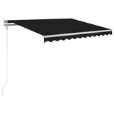 NNEVL Automatic Retractable Awning 300x250 cm Anthracite