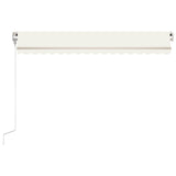NNEVL Automatic Retractable Awning 400x300 cm Cream