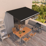 NNEVL Automatic Retractable Awning 400x300 cm Anthracite