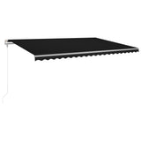 NNEVL Automatic Retractable Awning 500x300 cm Anthracite