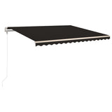 NNEVL Automatic Retractable Awning 400x350 cm Anthracite