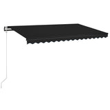 NNEVL Automatic Retractable Awning 400x350 cm Anthracite