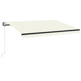 NNEVL Automatic Awning with LED&Wind Sensor 300x250 cm Cream