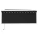 NNEVL Automatic Retractable Awning with Blind 3.5x2.5m Anthracite
