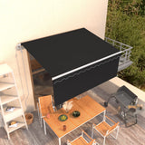 NNEVL Automatic Retractable Awning with Blind 3.5x2.5m Anthracite