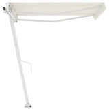 NNEVL Freestanding Automatic Awning 300x250 cm Cream