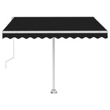 NNEVL Freestanding Automatic Awning 300x250 cm Anthracite