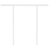 NNEVL Automatic Retractable Awning with Posts 3x2.5 m Anthracite