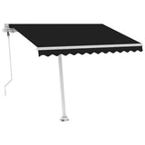 NNEVL Freestanding Automatic Awning 350x250 cm Anthracite