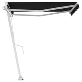 NNEVL Freestanding Automatic Awning 350x250 cm Anthracite