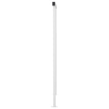 NNEVL Automatic Retractable Awning with Posts 4x3 m Blue&White