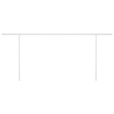 NNEVL Automatic Retractable Awning with Posts 5x3 m Anthracite