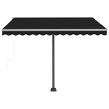 NNEVL Freestanding Automatic Awning 350x250 cm Anthracite