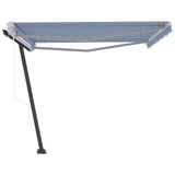 NNEVL Freestanding Automatic Awning 400x300cm Blue/White