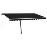 NNEVL Freestanding Automatic Awning 450x300 cm Anthracite