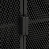 NNEVL Storage Cabinets 2 pcs Grey 72x36x82 cm Metal and MDF