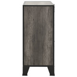 NNEVL Storage Cabinets 2 pcs Grey 72x36x82 cm Metal and MDF