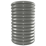 NNEVL Garden Planter Powder-coated Steel 332x40x68 cm Grey