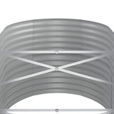 NNEVL Garden Planter Powder-coated Steel 152x80x68 cm Anthracite