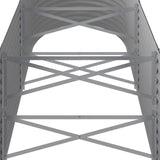 NNEVL Garden Planter Powder-coated Steel 224x80x68 cm Anthracite