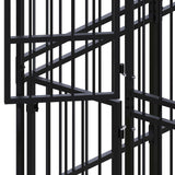 NNEVL Outdoor Dog Kennel Steel 24.88 m²