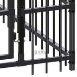 NNEVL Outdoor Dog Kennel Steel 24.88 m²