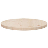 NNEVL Table Top Ø50x2.5 cm Solid Wood Pine
