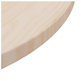 NNEVL Table Top Ø60x2.5 cm Solid Wood Pine