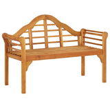 NNEVL Garden Bench 125 cm Solid Wood Acacia