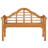 NNEVL Garden Bench 125 cm Solid Wood Acacia