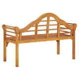 NNEVL Garden Bench 125 cm Solid Wood Acacia