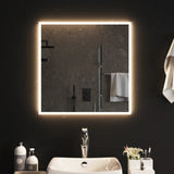 NNEVL LED Bathroom Mirror 60x60 cm