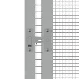 NNEVL Bird Cage Grey 302.5x324.5x211.5 cm Galvanised Steel