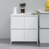 NNEVL Sideboards 2 pcs White 70x41x75 cm Chipboard