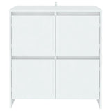 NNEVL Sideboards 2 pcs White 70x41x75 cm Chipboard