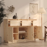 NNEVL Sideboard 110x34x75 cm Solid Wood Pine