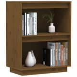 NNEVL Console Cabinet Honey Brown 60x34x75 cm Solid Wood Pine