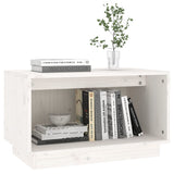 NNEVL TV Cabinet White 60x35x35 cm Solid Wood Pine