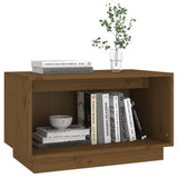 NNEVL TV Cabinet Honey Brown 60x35x35 cm Solid Wood Pine