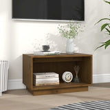 NNEVL TV Cabinet Honey Brown 60x35x35 cm Solid Wood Pine